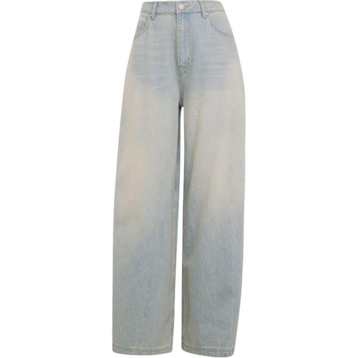 Adidas Adidas zip-detail wide-leg jeans