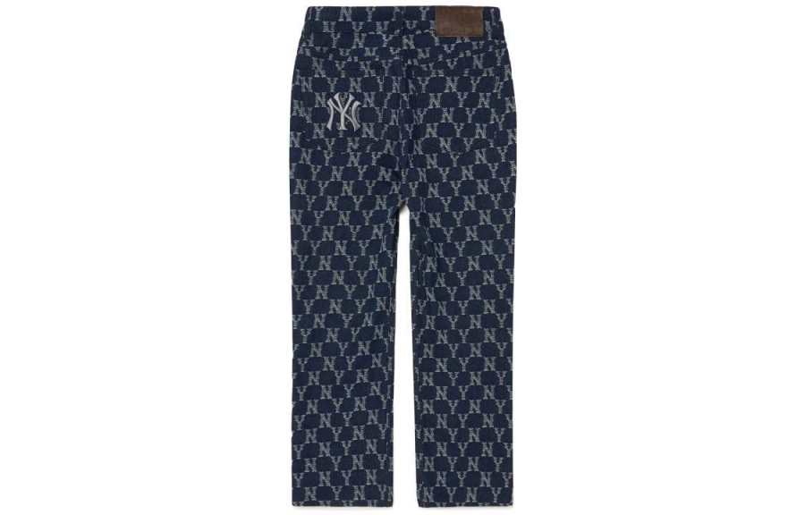 MLB MLB Jeans Women's Blue Moderate Straight Fit Pants