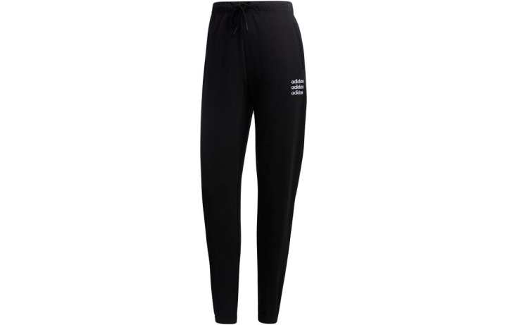 Adidas Adidas Knitted Sweatpants Women's Black Moderate Cuffed Pants