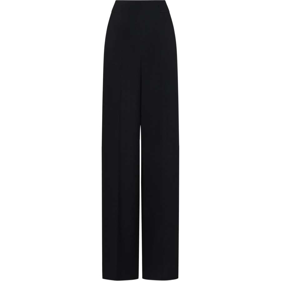 EMPORIO ARMANI Crepe Wide Leg Pants
