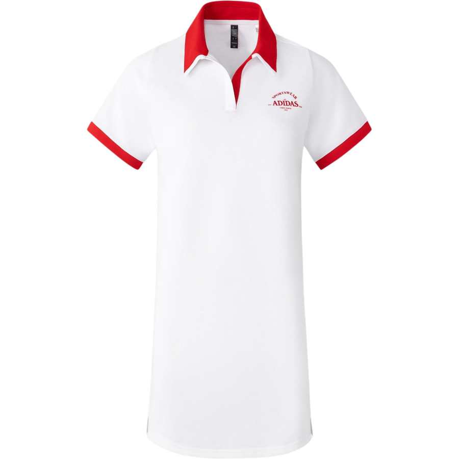 Adidas Adidas Short Sleeved Dress Women's White