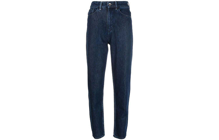 EMPORIO ARMANI Jeans Women's Indigo Moderate Tapered Pants