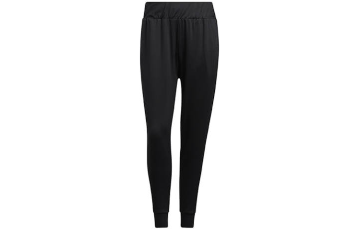 Adidas Adidas Knitted Sweatpants Women's Black Moderate Straight Fit Pants