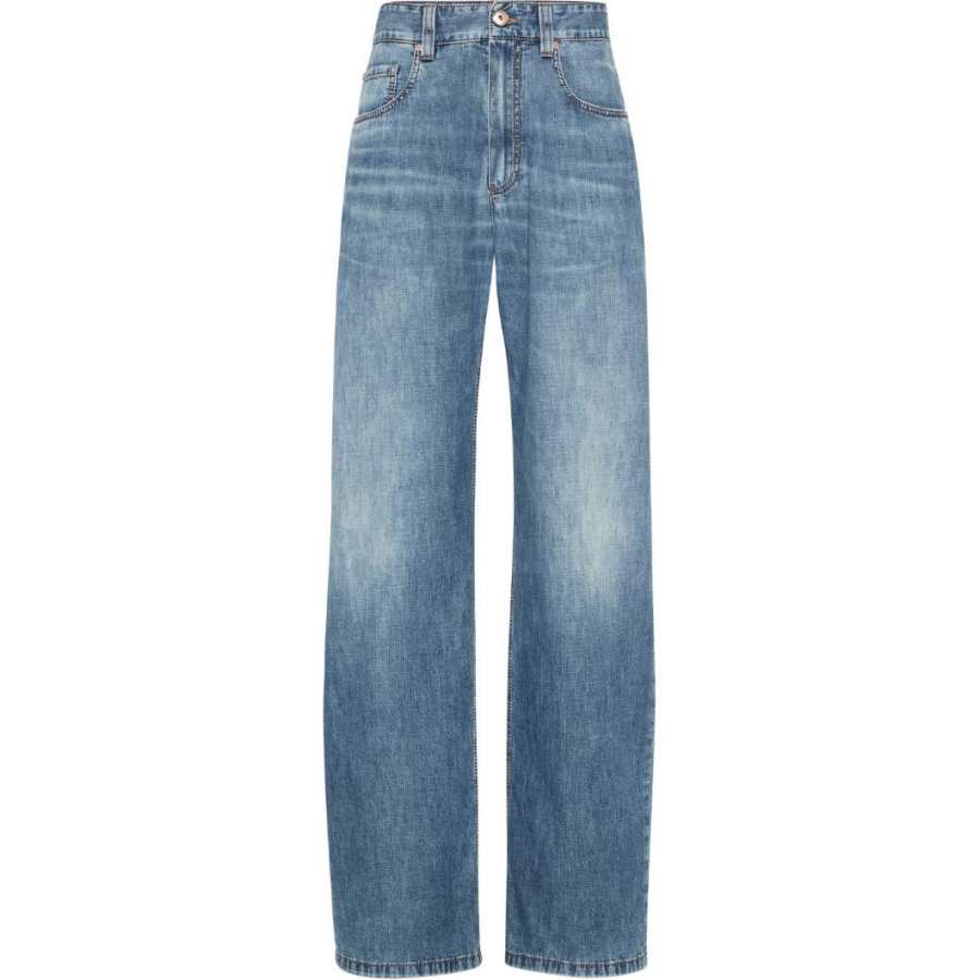 Brunello Cucinelli Brunello Cucinelli Logo Patch Boyfriend Jeans