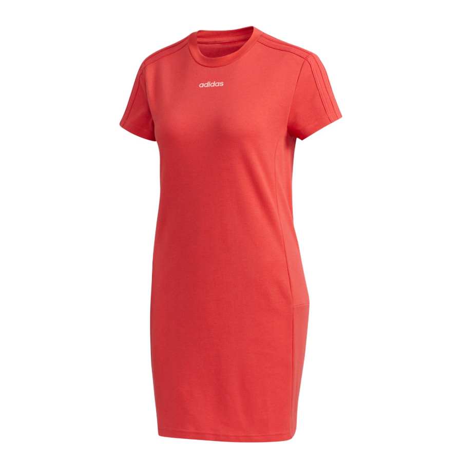 Adidas Adidas Short Sleeved Dress Women's Honor Red/Glow Pink