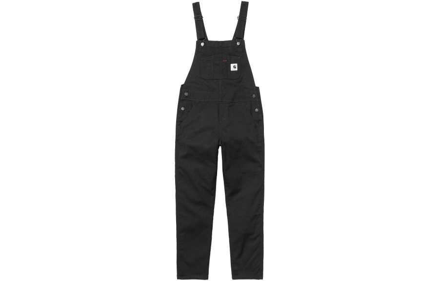 Carhartt WIP Bib Logo-patch Denim Overalls