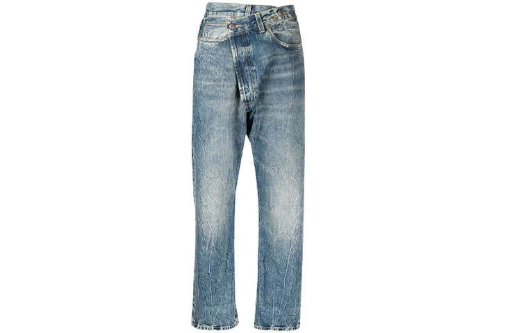 R13 R13 Crossover Straight Leg Jeans