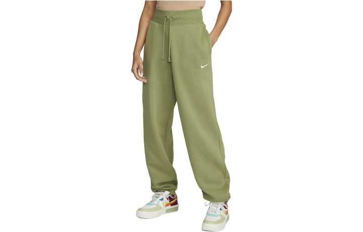 Nike Nike Knitted Sweatpants Women's Olive Moderate Cuffed Pants