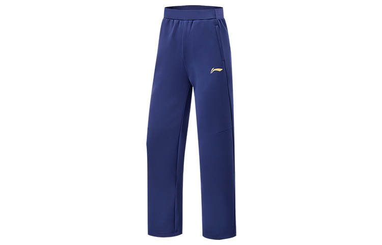 Li-Ning Li Ning Table Tennis Collection Knitted Sweatpants Women's Image Blue