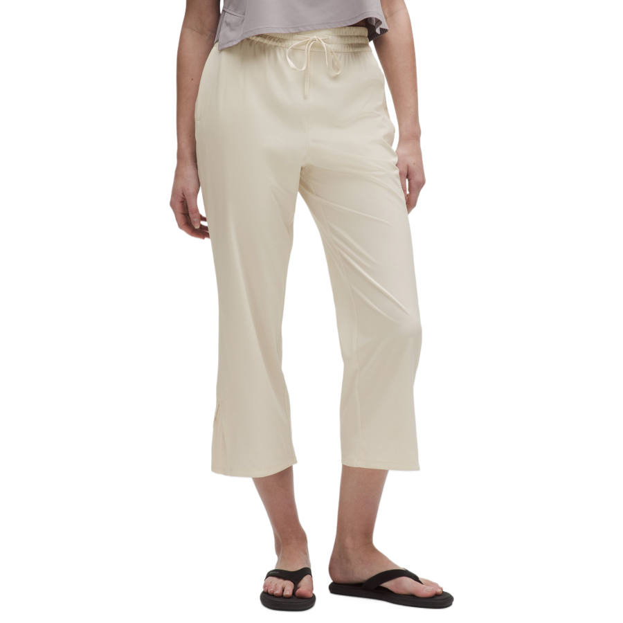 Lululemon Pleated Casual Pants Women's Light Ivory White