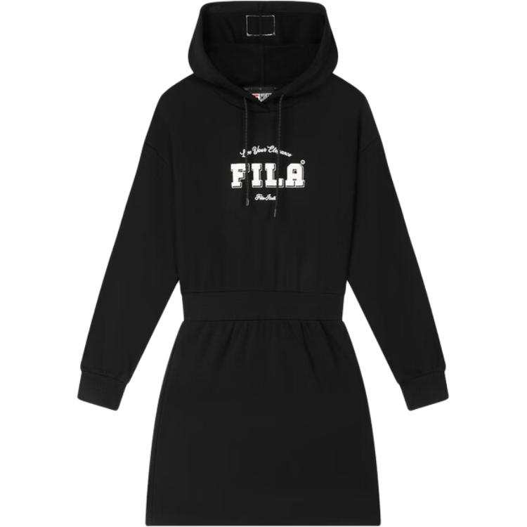 FILA Long Sleeved Dress Women's Jet Black