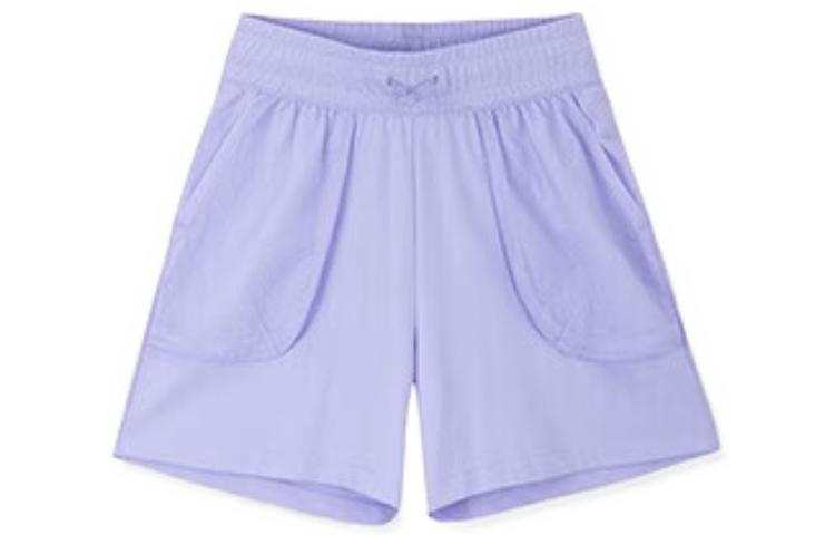 ANTA Variety Training Collection Casual Shorts Women's Waterlight Purple Moderate