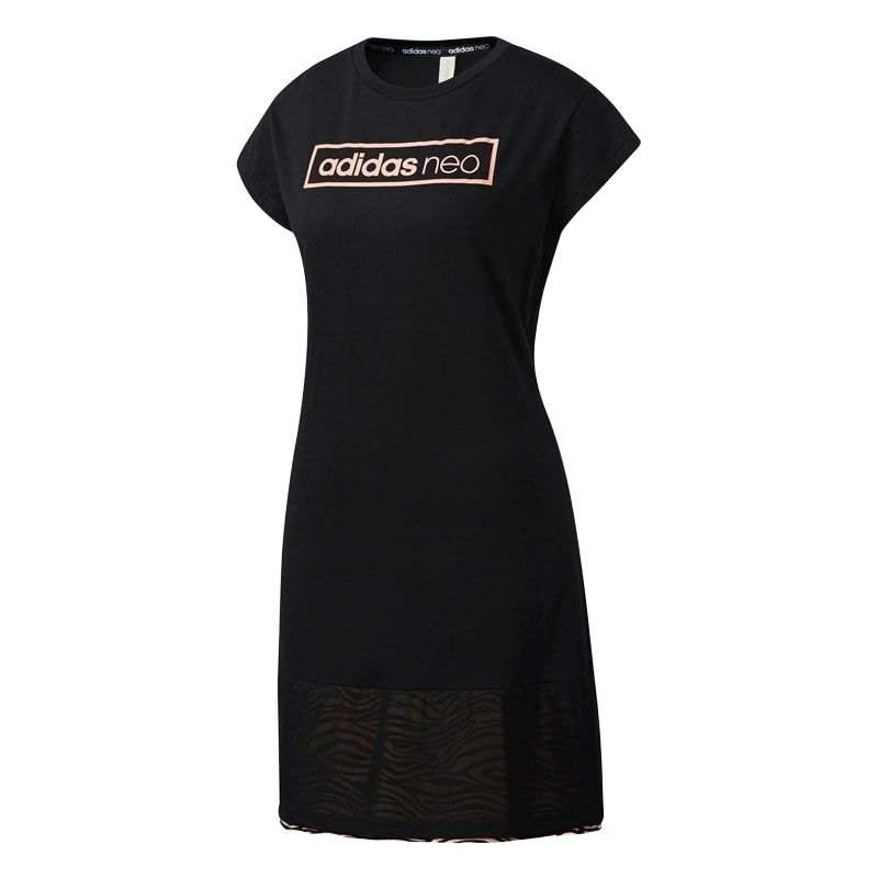 Adidas Neo Short Sleeved Dress Women's Black