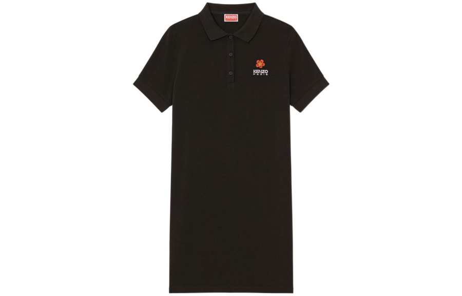 KENZO Boke Flower Mini Polo Shirt Dress