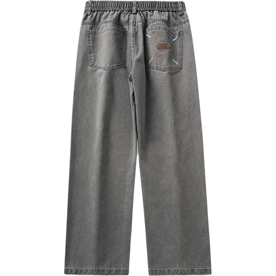 Jeep Casual Pants Unisex Moderate Straight Fit Pants