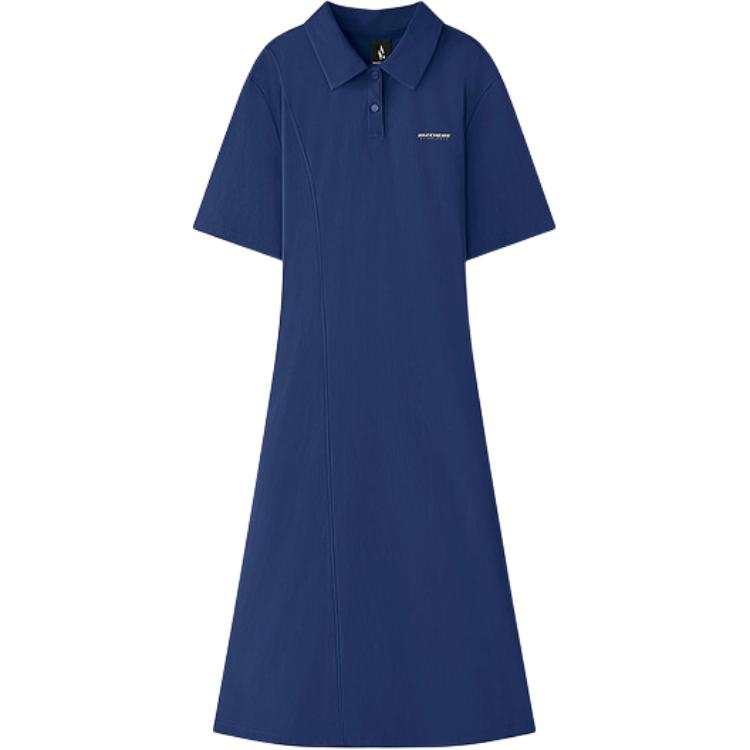 Skechers Short Sleeved Dress Women's Medieval Blue