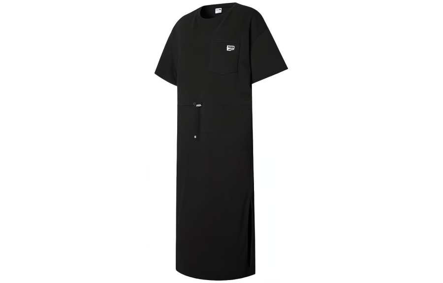 PUMA Short Sleeved Dress Women's Black
