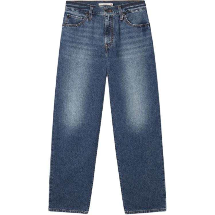 Levis Jeans Women's Blue Moderate Straight Fit Pants