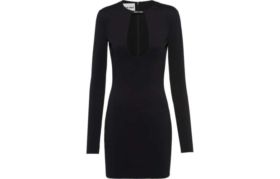 MIU MIU MIU MIU Cut out Mini Dress