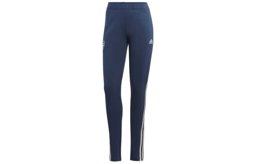 Adidas Adidas Arsenal Knitted Sweatpants Women's Dark Blue Moderate Slim Fit Pants