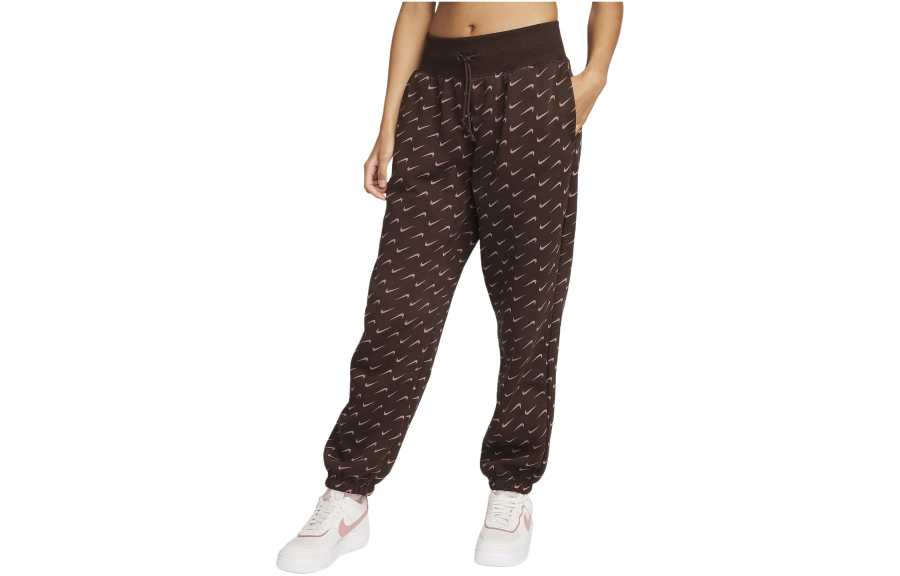 Nike Nike Sportswear Phoenix Fleece Knitted Sweatpants Women's Brown