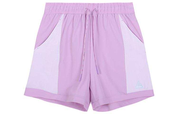 PEAK Casual Shorts Women's Gray Purple