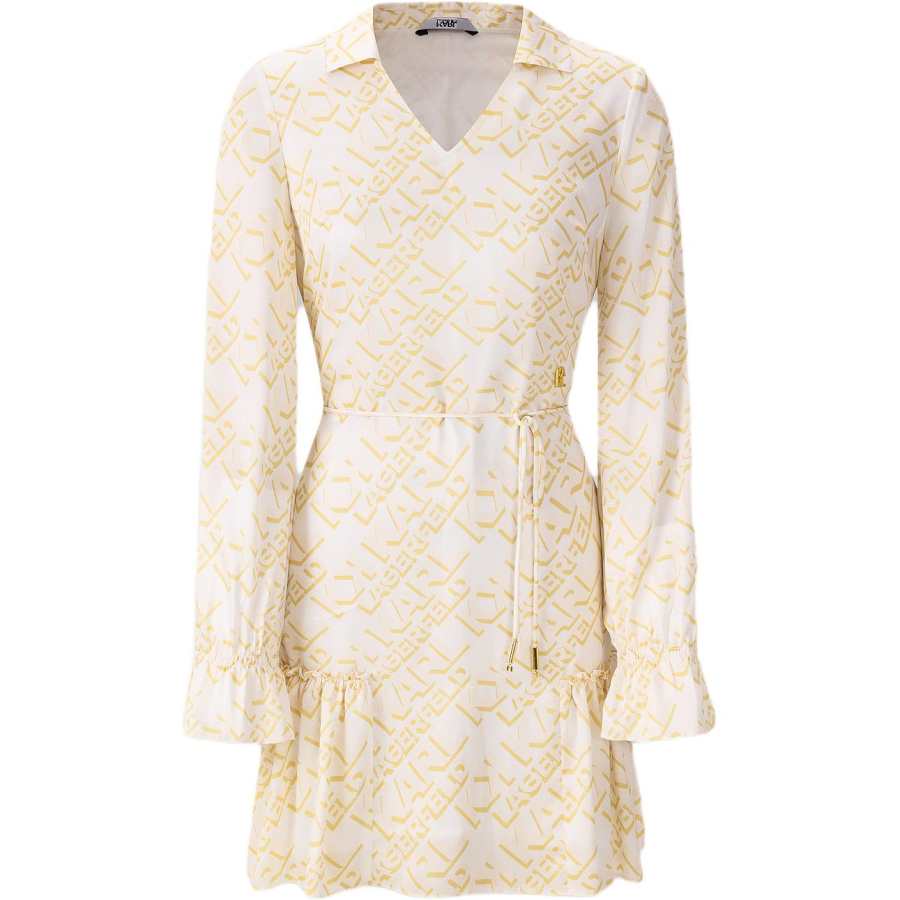 KARL LAGERFELD / Karl Lagerfeld Jeans Long Sleeved Dress Women's Yellow
