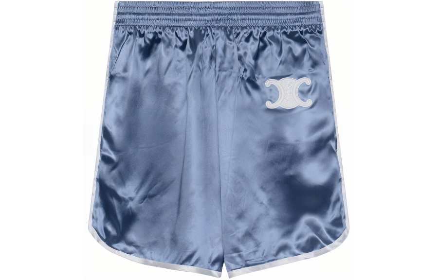 CELINE CELINE SS23 Shorts Women's Blue