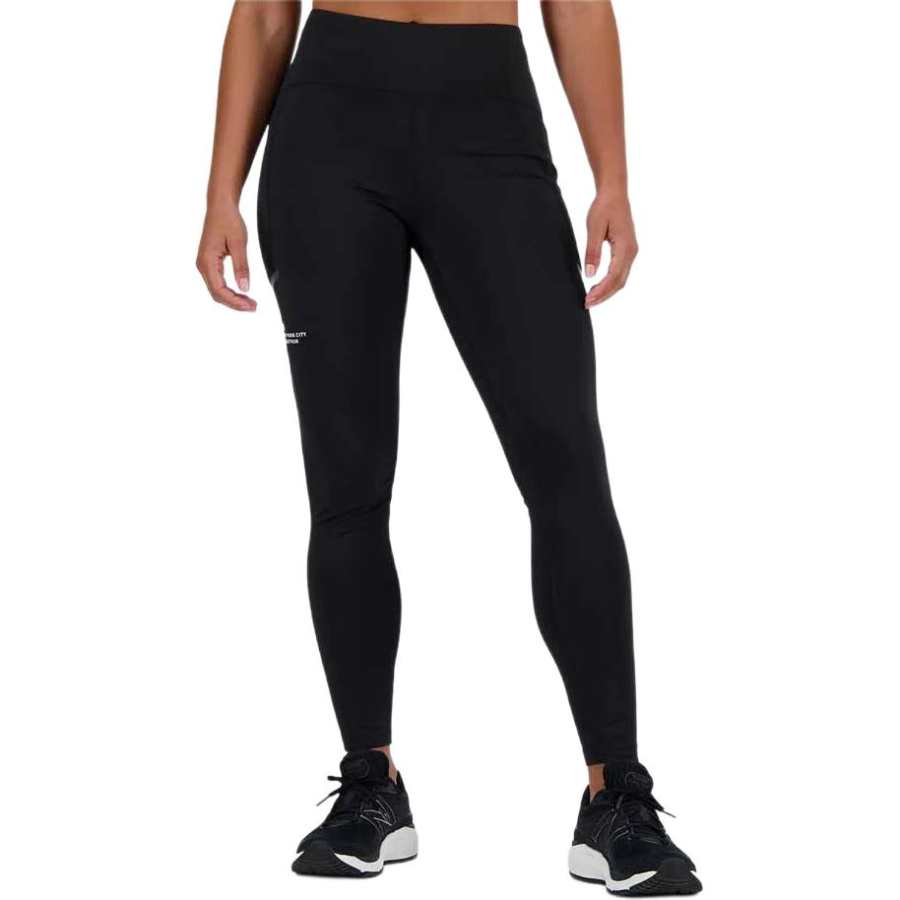 New Balance New Balance Knitted Sweatpants Women's Black Moderate Slim Fit Pants