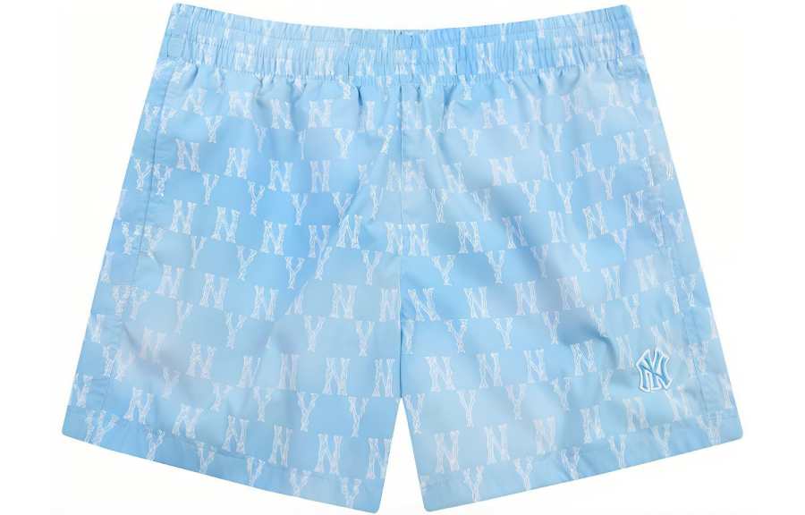 MLB MLB Old Flower Casual Shorts Women's Blue Moderate