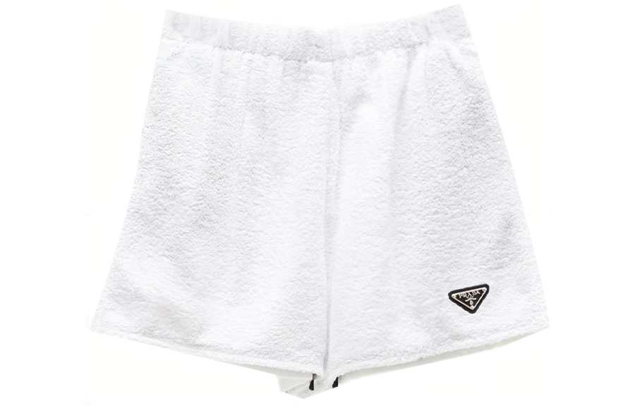 PRADA PRADA Casual Shorts Women's White