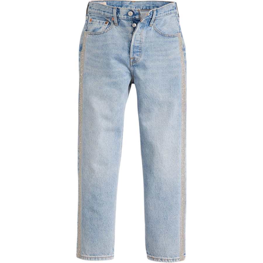 Levis Levis rhinestone stripe denim jeans