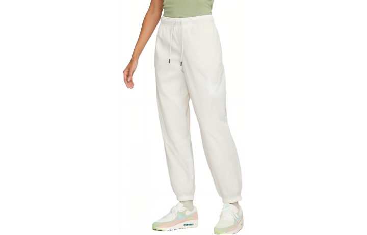 Nike Nike Knitted Sweatpants Women's White Moderate Cuffed Pants