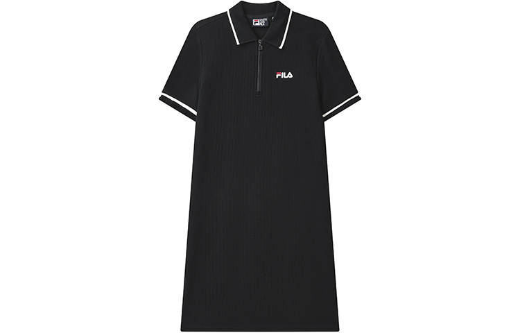 FILA Short Sleeved Dress Women's Jet Black