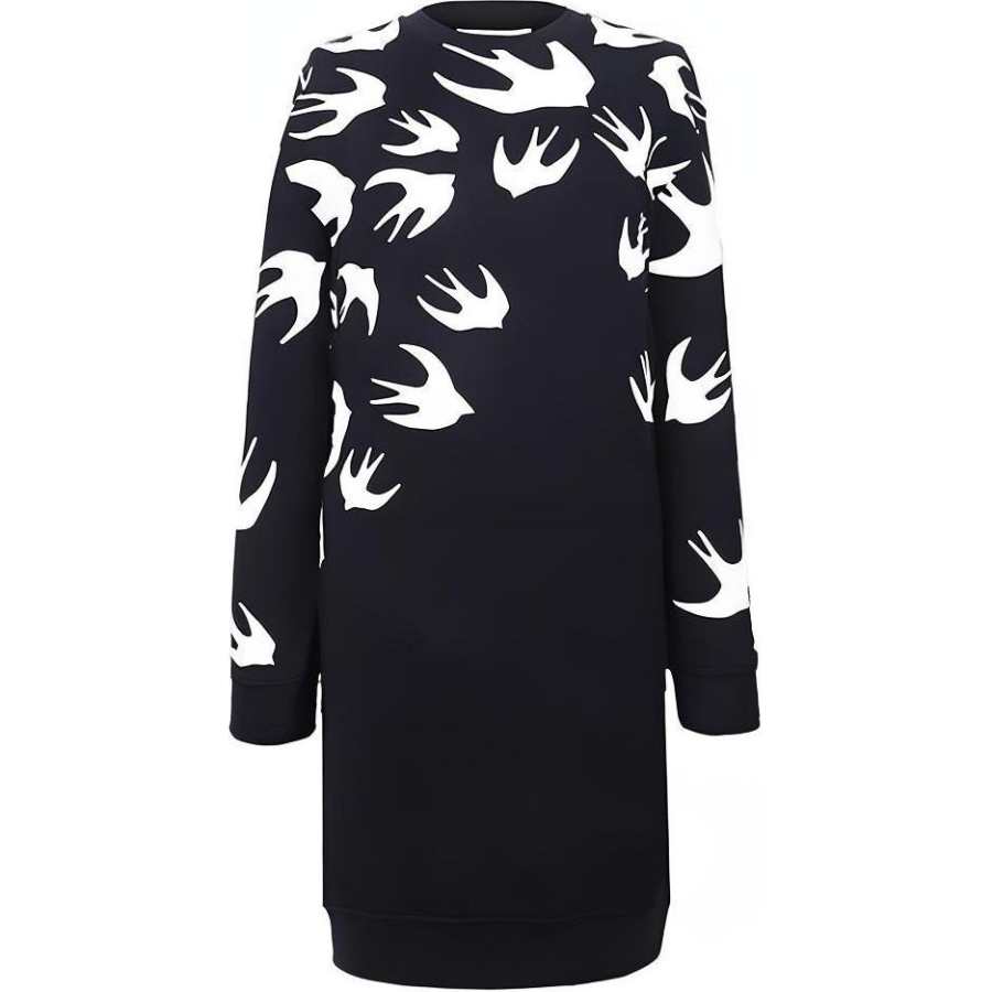 McQ Alexander McQueen Swallow Knitted Dress