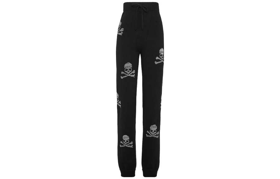 PHILIPP PLEIN Casual Pants Women's Black