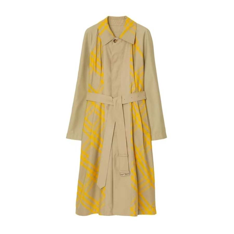 Burberry 【Previous Season】Bradford check-print gabardine coat