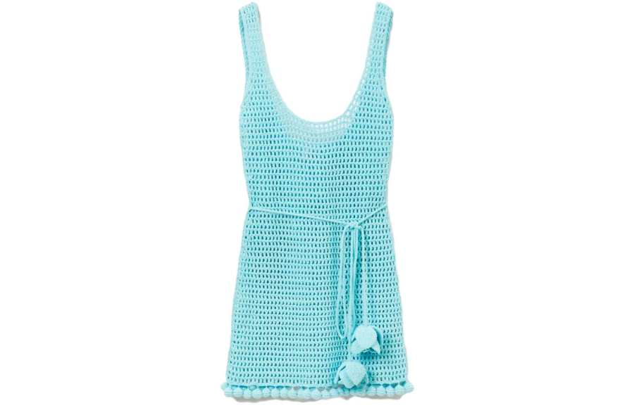 Burberry 【Previous Season】crochet-knit sleeveless dress