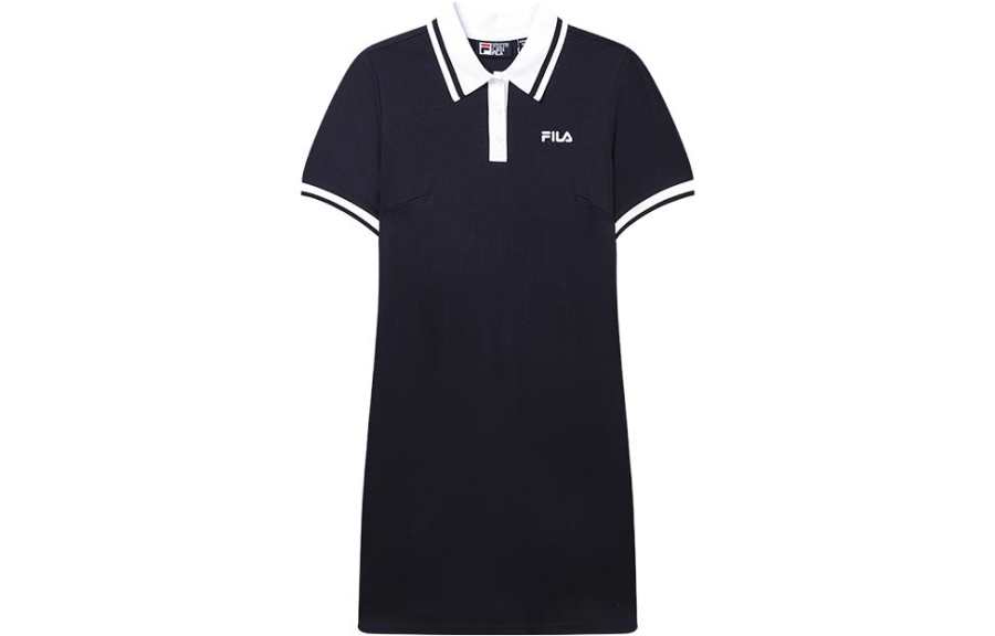 FILA ORIGINALE Short Sleeved Dress Women's Legend Blue