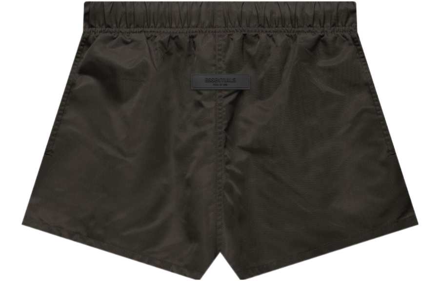 Fear Of God Essentials Kids Running Terry Short 'Off Black'