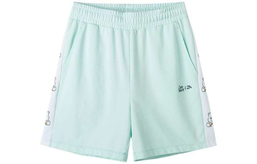 ANTA Life Collection Casual Shorts Women's Summer Cloud Green Moderate