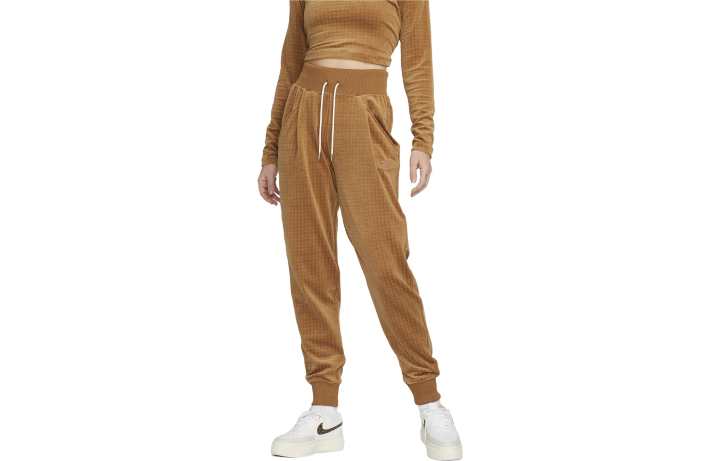 Nike Nike high-waisted velour trousers