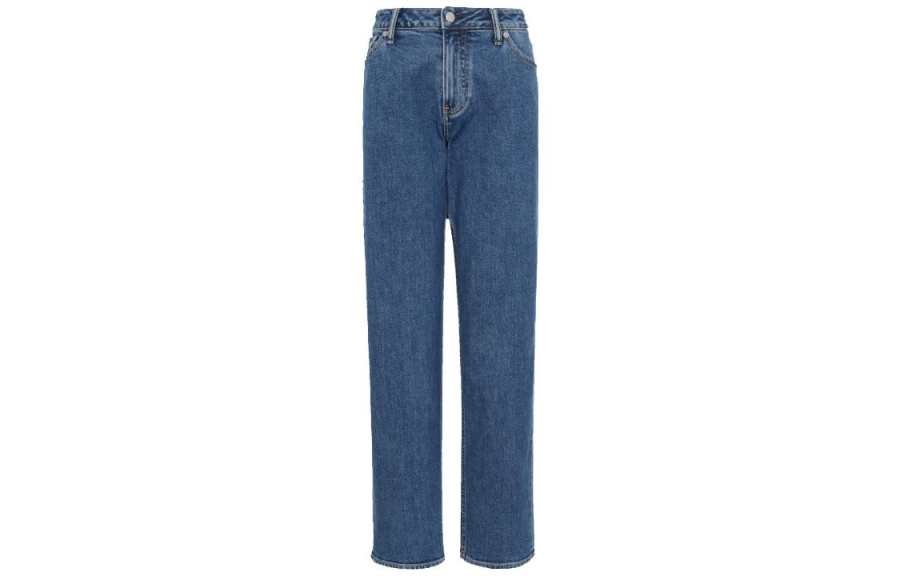 CALVIN KLEIN SS22 High rise Jeans Women's Blue