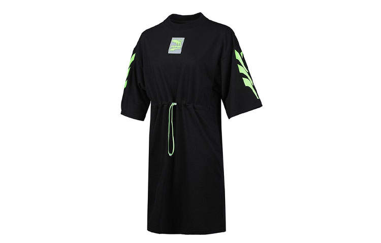 PUMA Short Sleeved Dress Women's Black