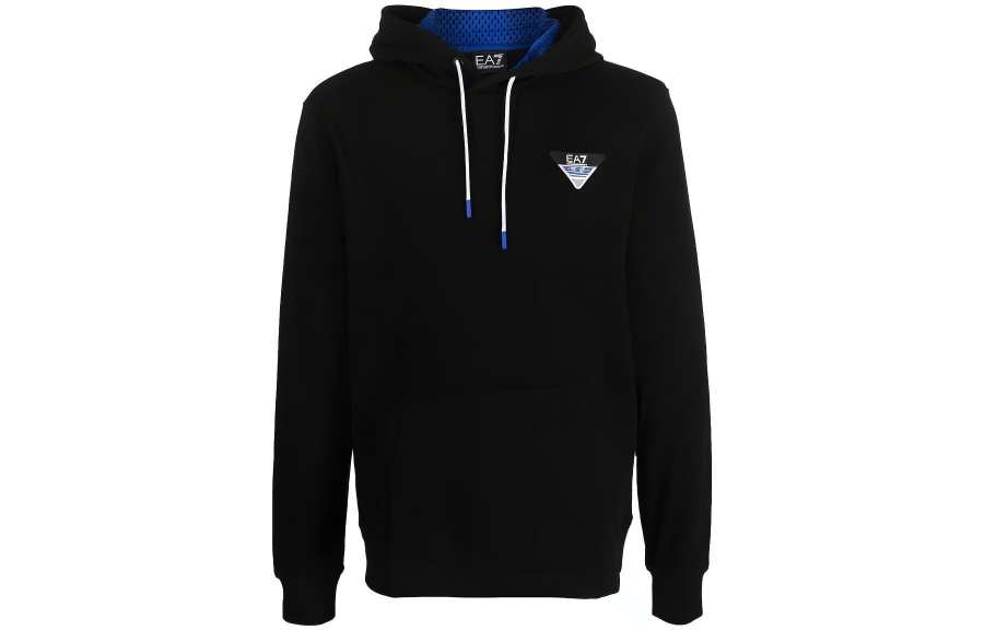 EMPORIO ARMANI EA7 SS23 Sweatshirt Men's Black