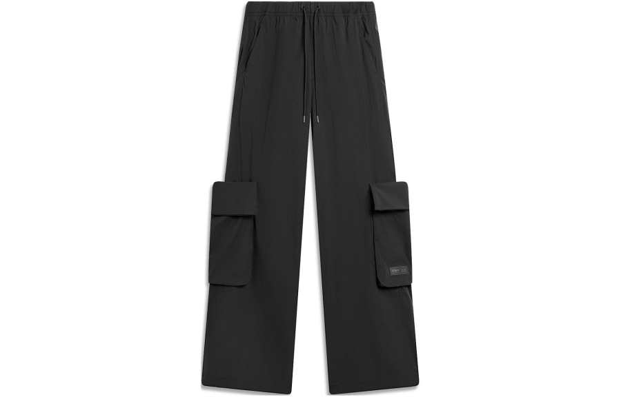 Li-Ning Li Ning Sports Life Collection Knitted Sweatpants Women's Black