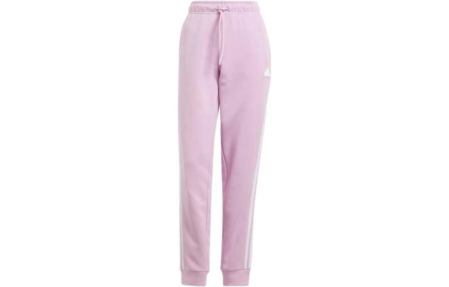 Adidas Adidas Future Icons Knitted Sweatpants Women's Pink Moderate Cuffed Pants