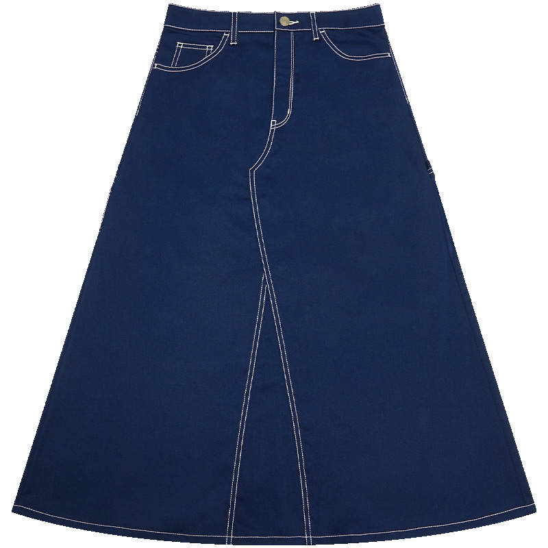 Dickies Long Skirt Women's Navy Blue