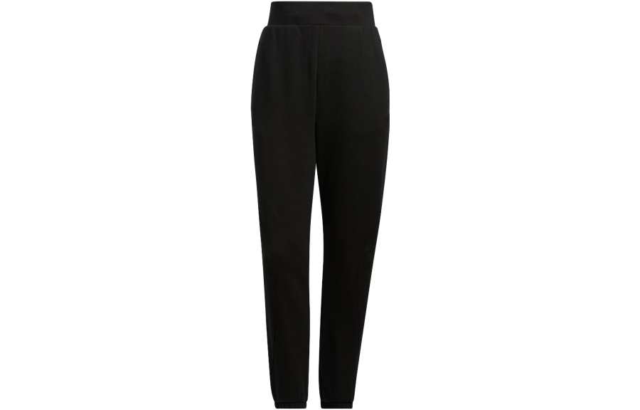 Adidas Adidas CITY ESCAPE Knitted Sweatpants Women's Black Moderate Cuffed Pants