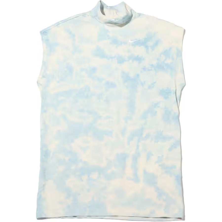 Nike Nike Short Sleeved Dresses Women's Light Blue Crew Neck Moderate Short